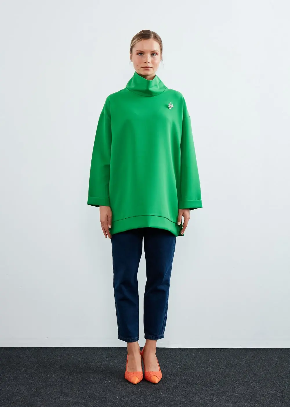 Yüksek Yaka Tunik-Benetton