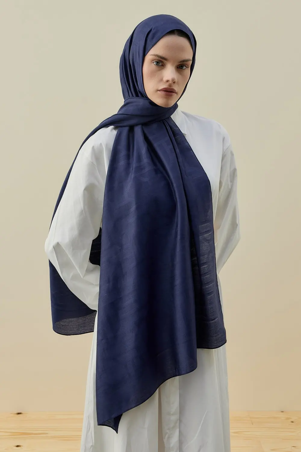 Oriantal Elegance Şal-Lacivert-MRW-2602