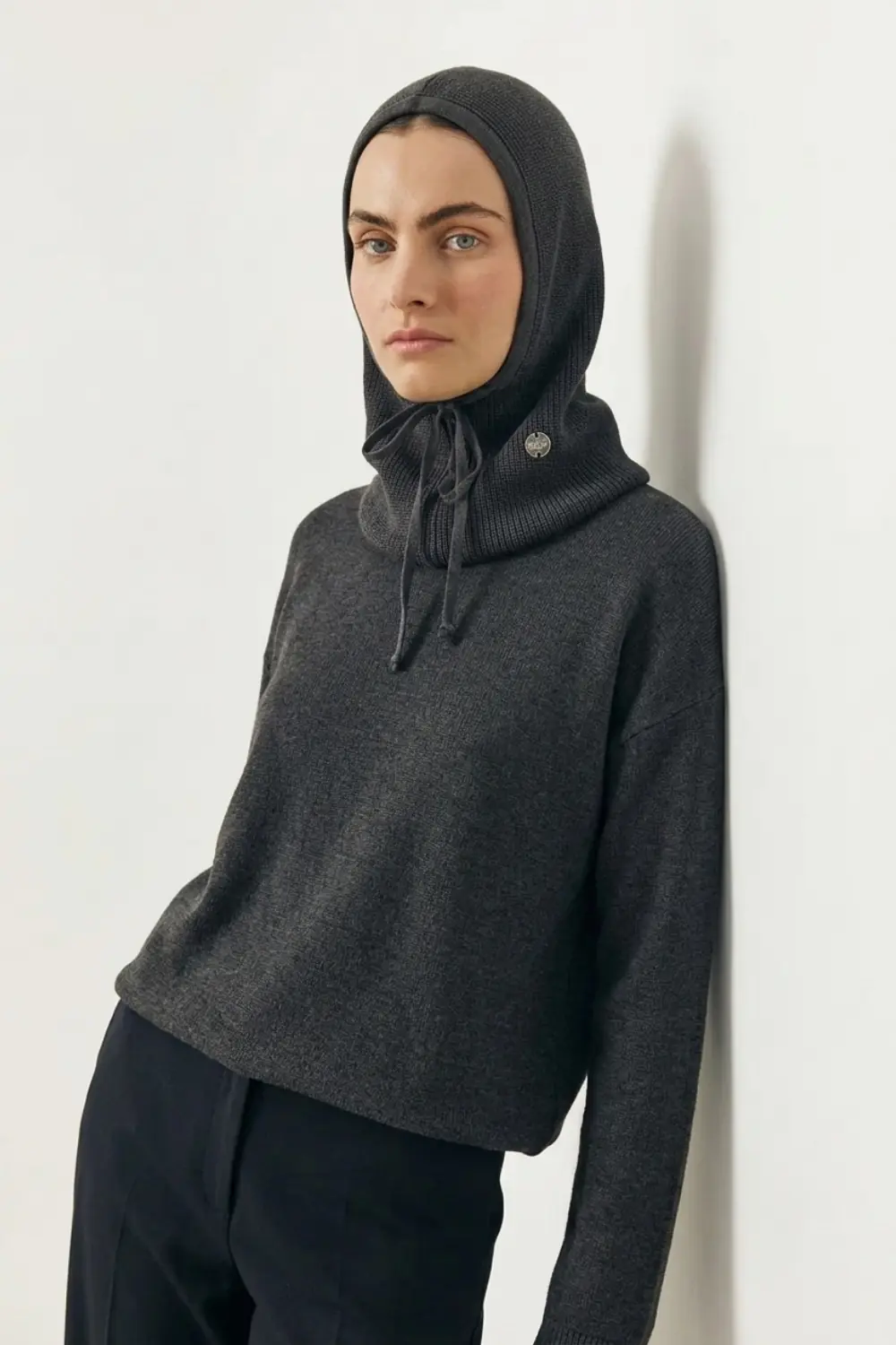 Premıum Viskon Balaclava Bere-Antrasit-MRW-2034
