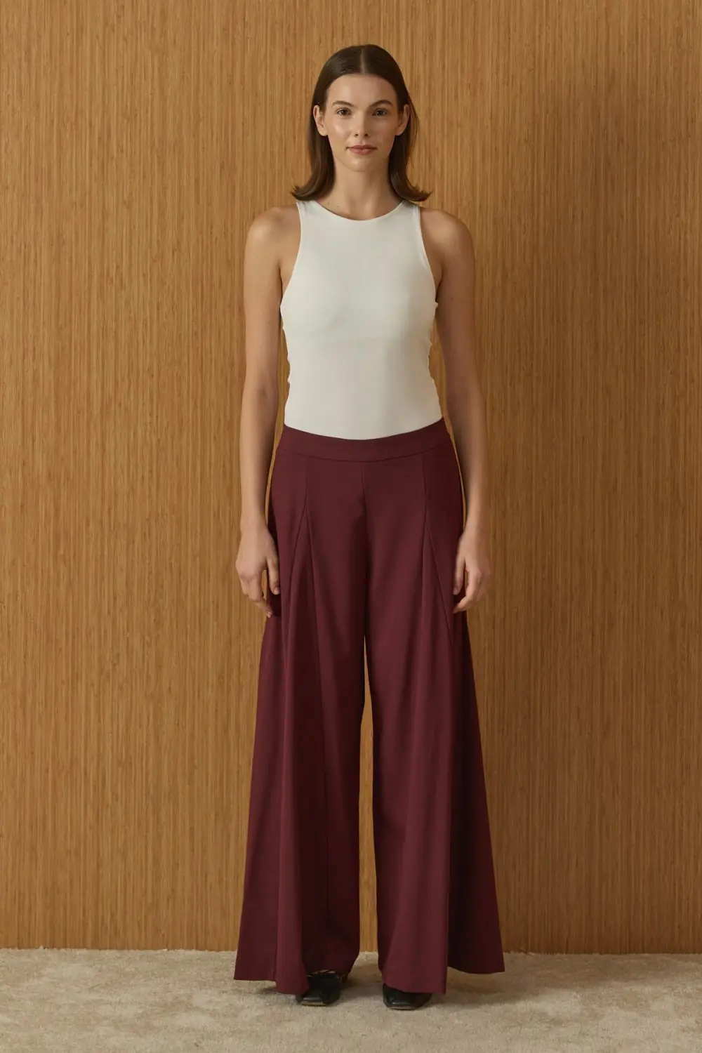 Basic Pantolon-Bordo-MRW-1952