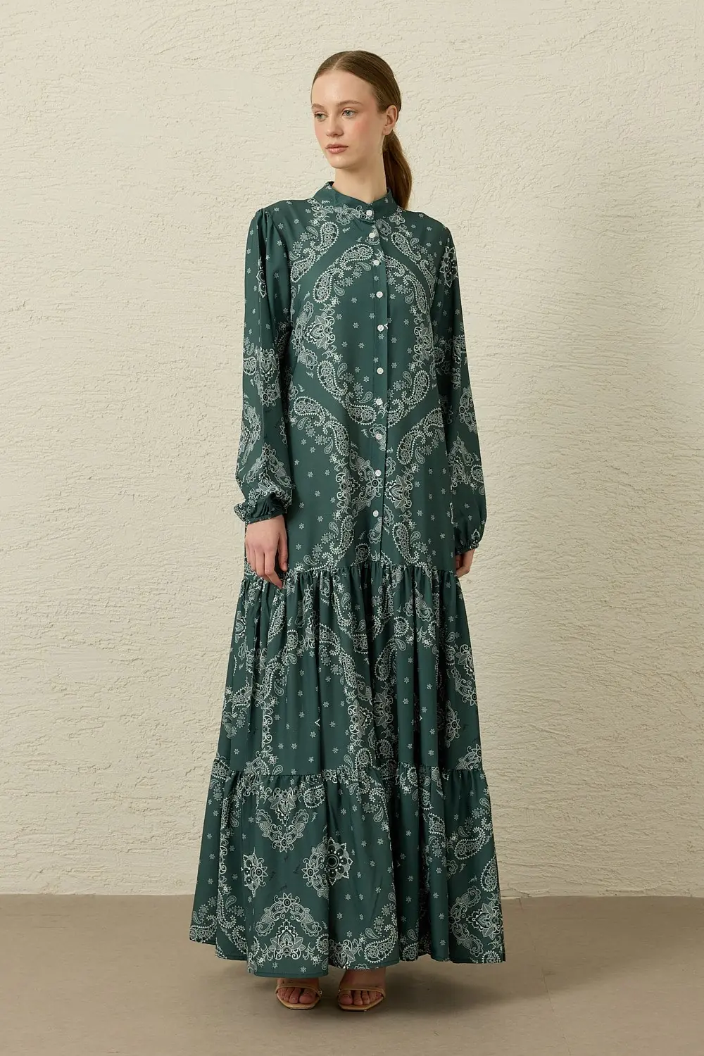 Estate Elbise- Yeşil -MRW-1799