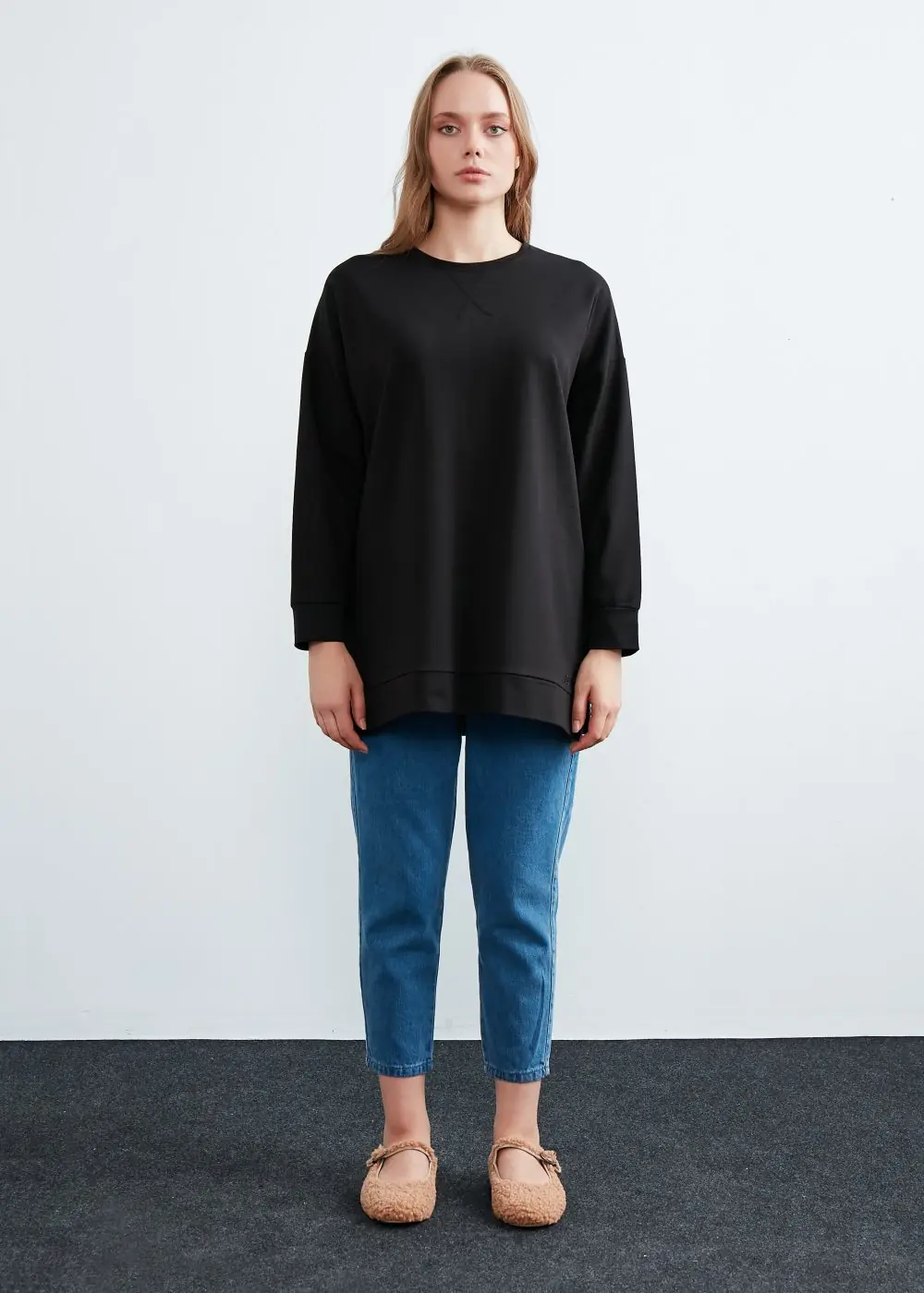 Sweatshirt-Siyah