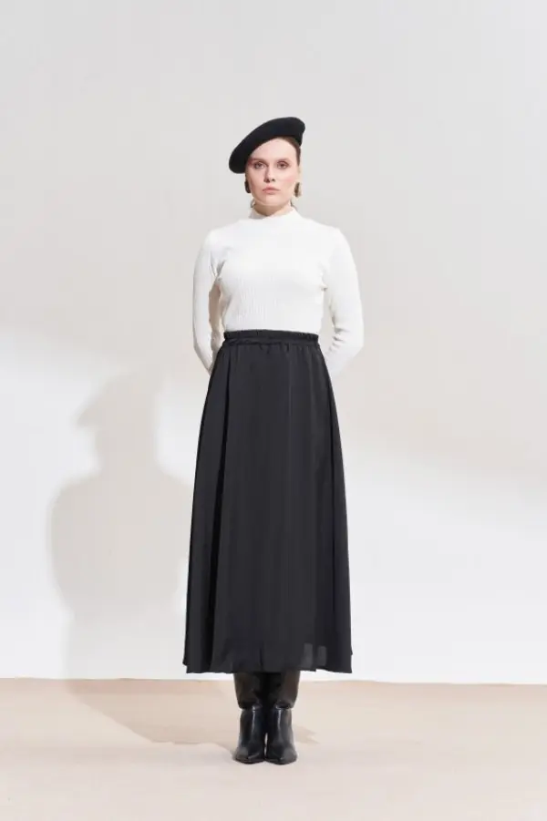 Fair Saten Etek  Siyah