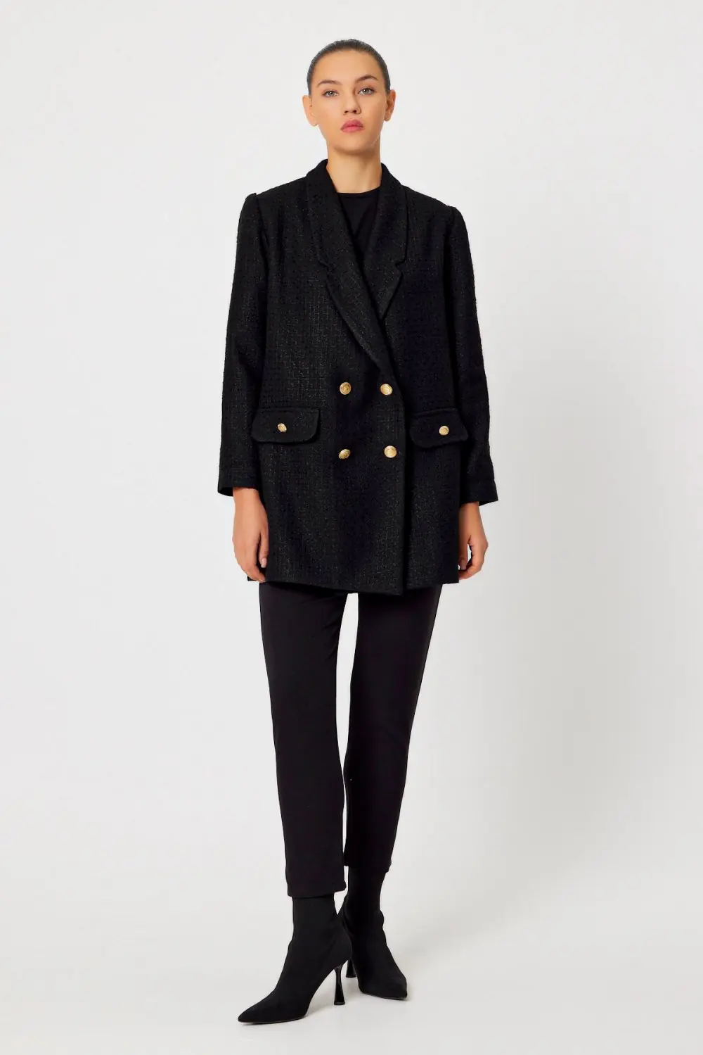 Blazer Ceket-Siyah