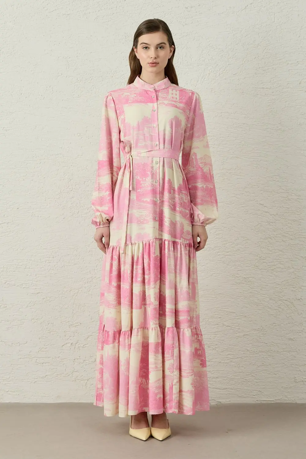 Estate Elbise-Pembe-MRW-1818