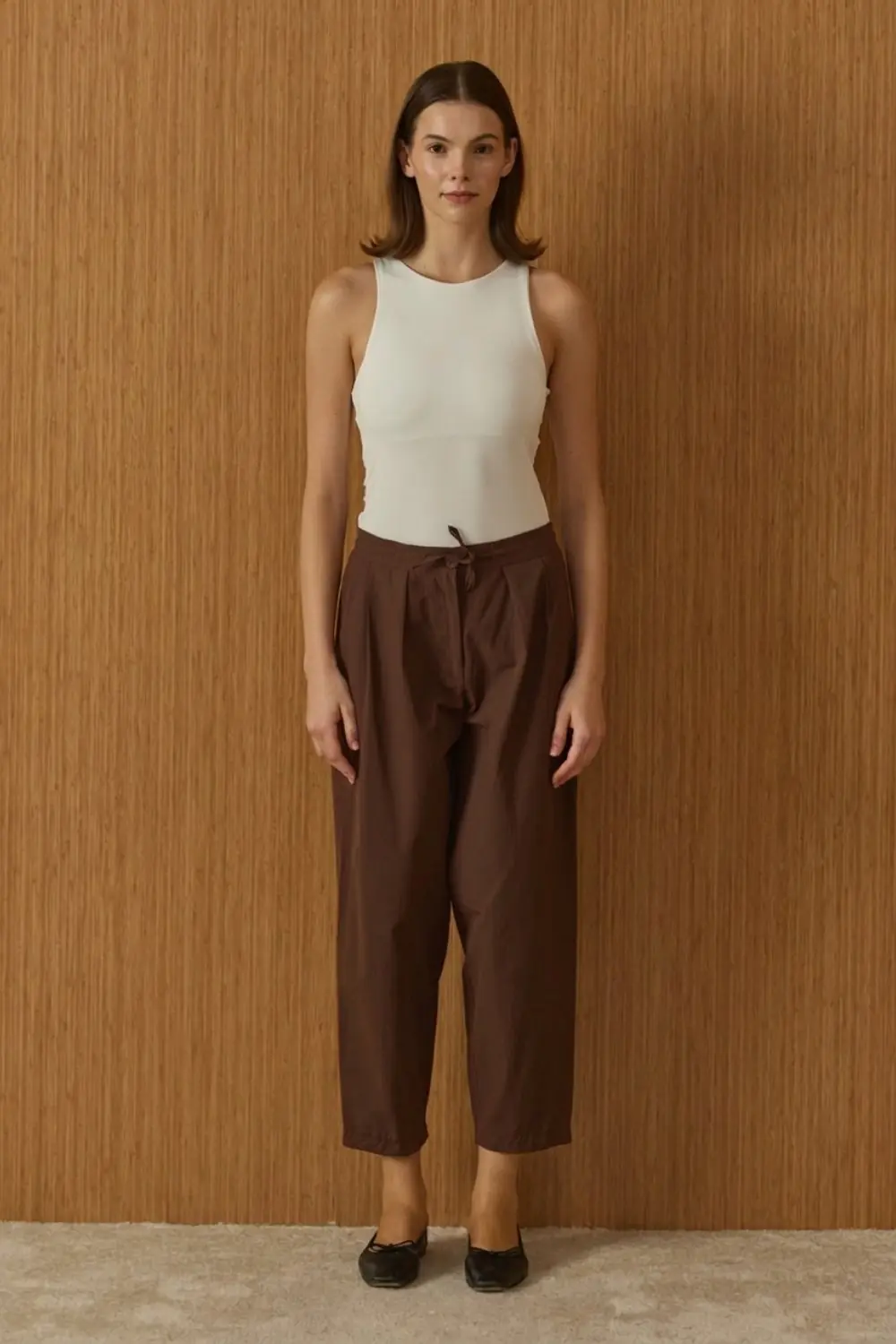 Basic Pop Pantolon-Acı Kahve-MRW-1955