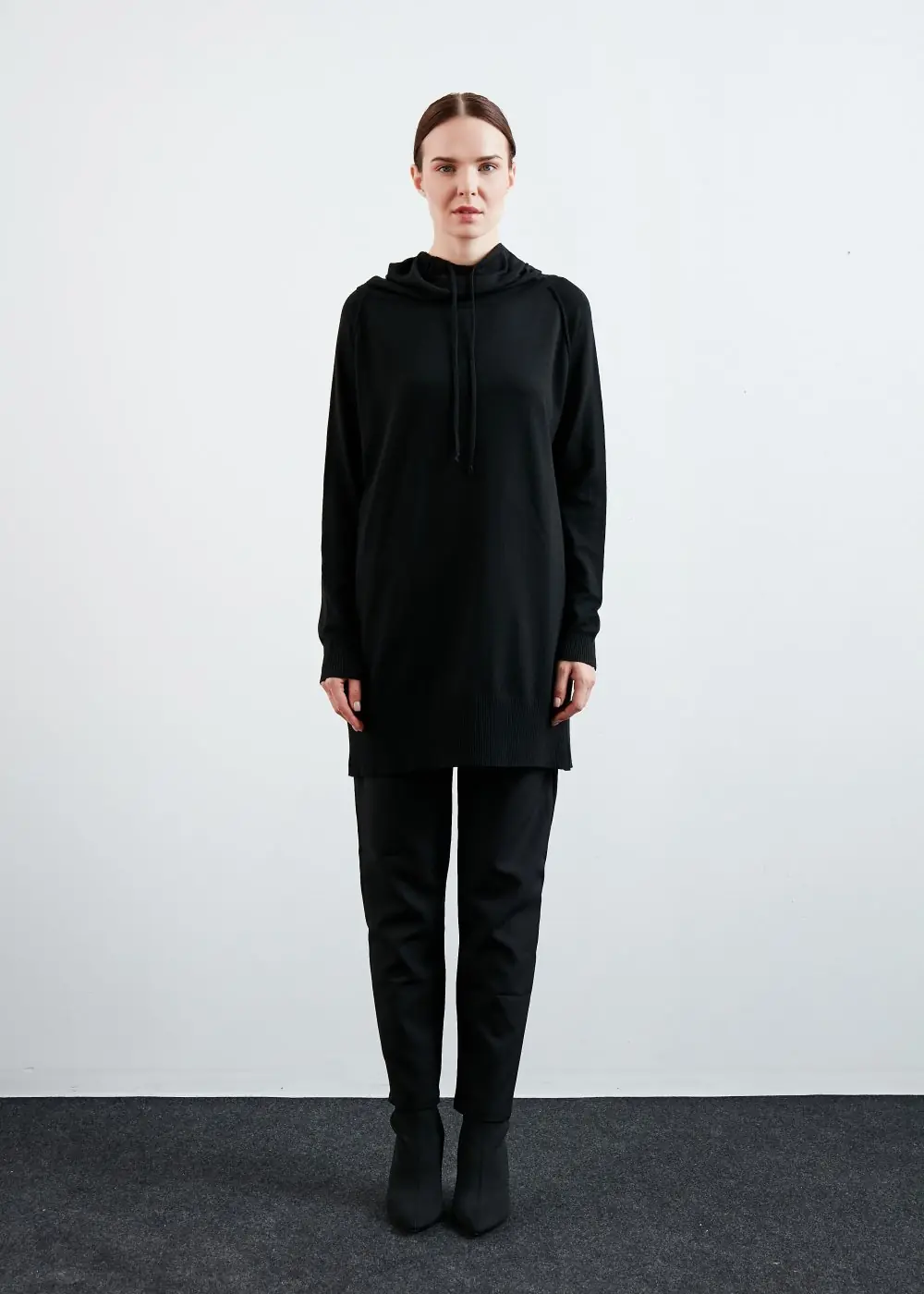 Triko Tunik-Siyah