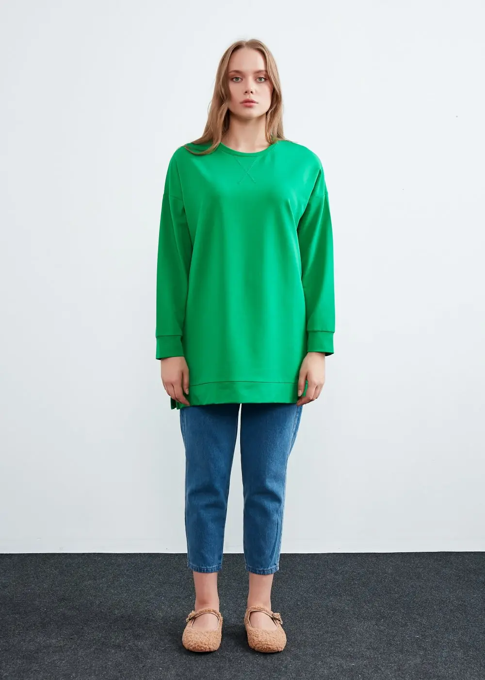 Sweatshirt-Yeşil