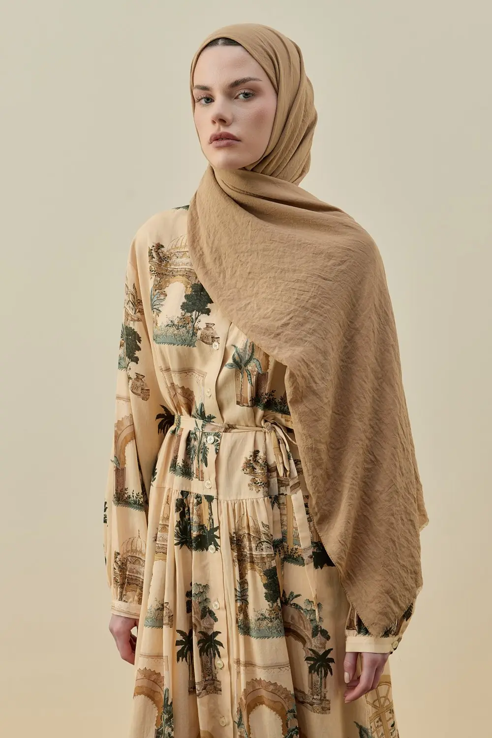 Soft Bambu Şal-S.kahve-MRW-2619