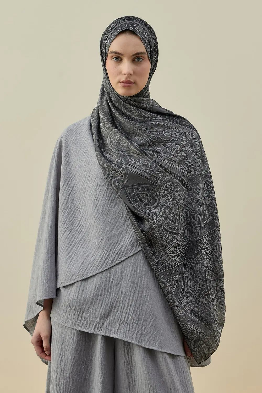 Iconıc Şal-Gümüş-MRW-2605