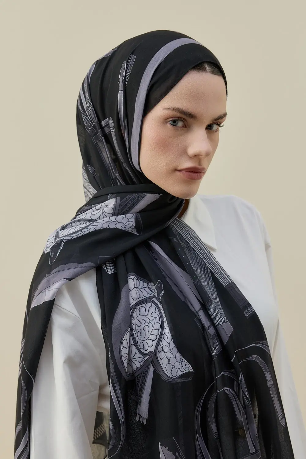 Artisan Şal-Siyah-MRW-2612