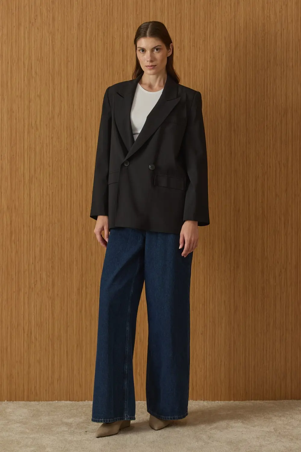 Blazer Ceket-Siyah -MRW-1806