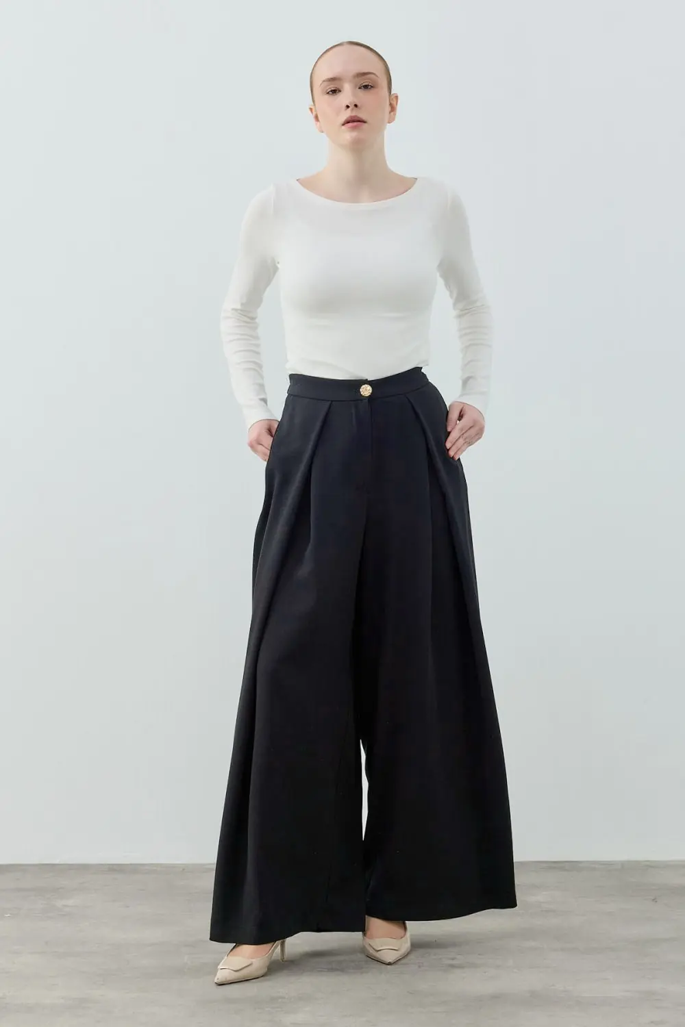 Dixi Krep Pantolon-Lacivert -MRW-1652