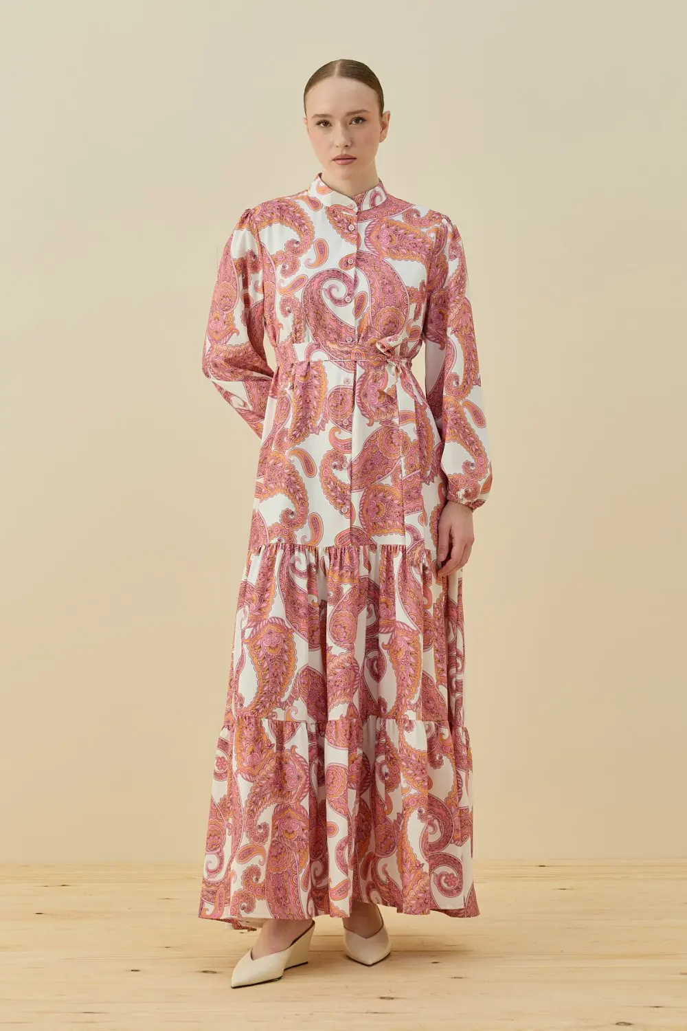 Bloom Serisi Elbise-Pembe -MRW-1731