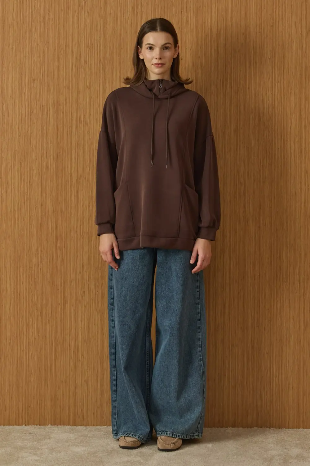 Soi Modal Sweat-Acı Kahve-MRW-1965