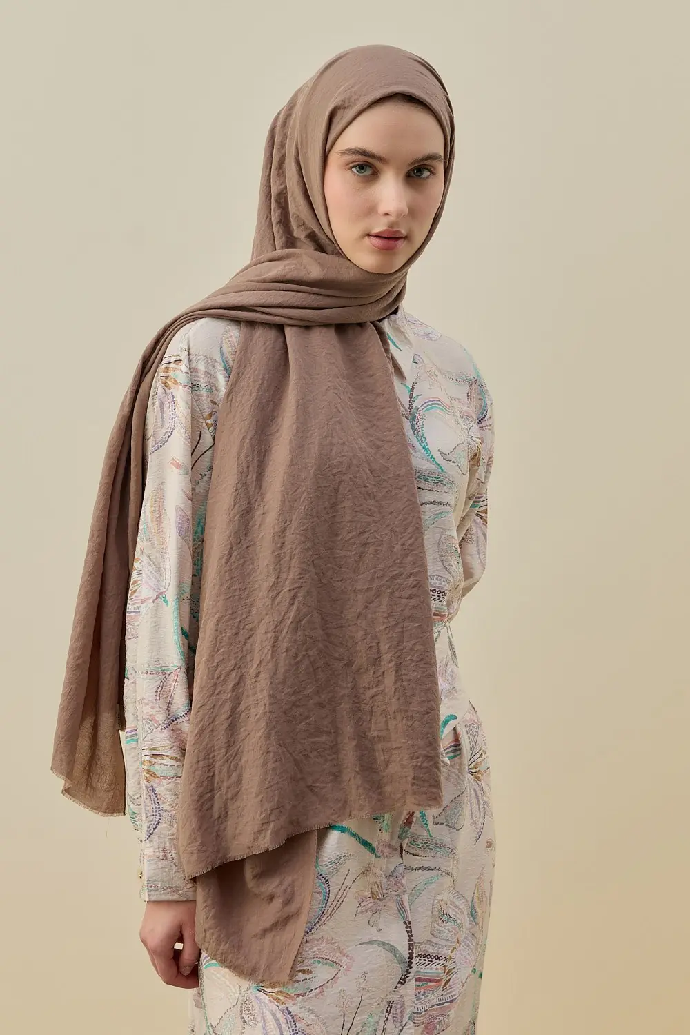 Soft Bambu Şal-Vizon-MRW-2619