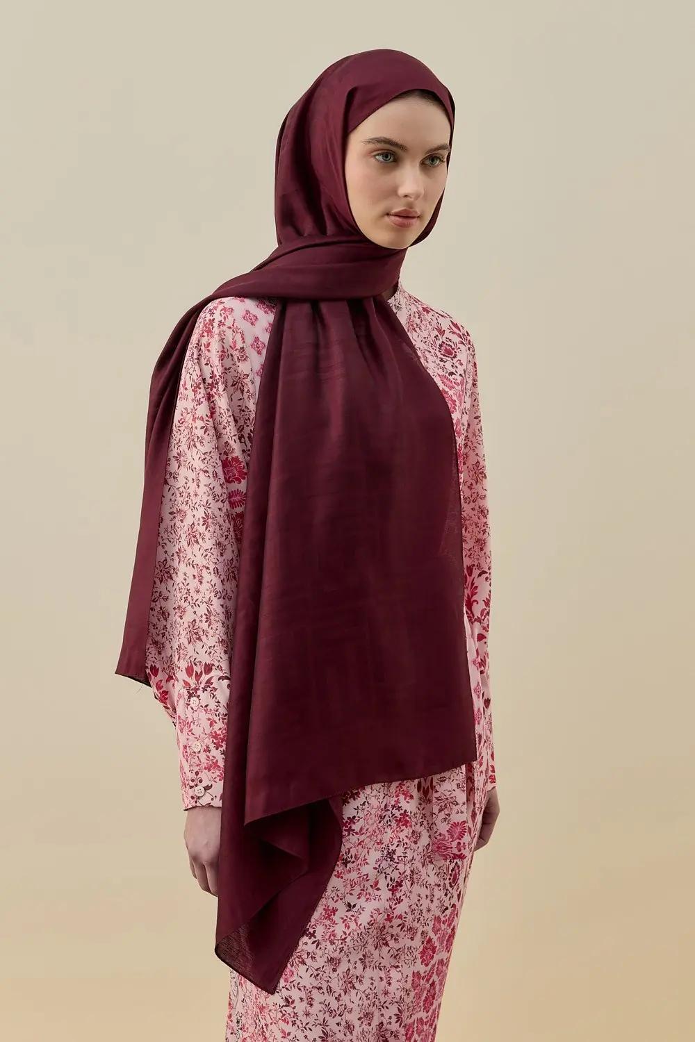 Royal Modest Şal-Bordo-MRW-2601
