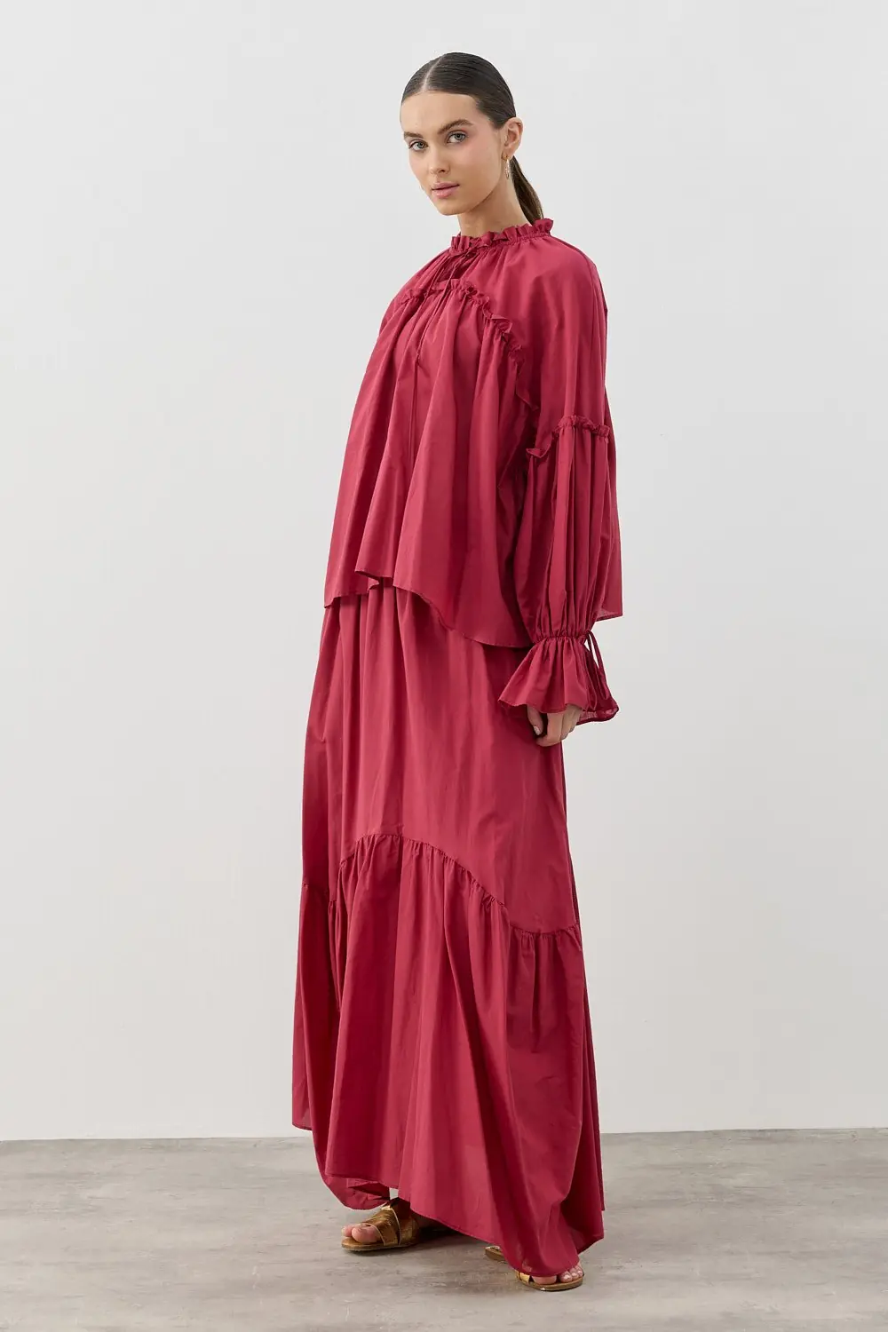 Romence Takım-Bordo-MRW-1634