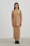 Mila Triko Tunik-Camel