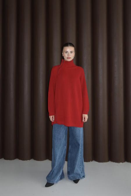 Ops Pop Triko-Kırmızı