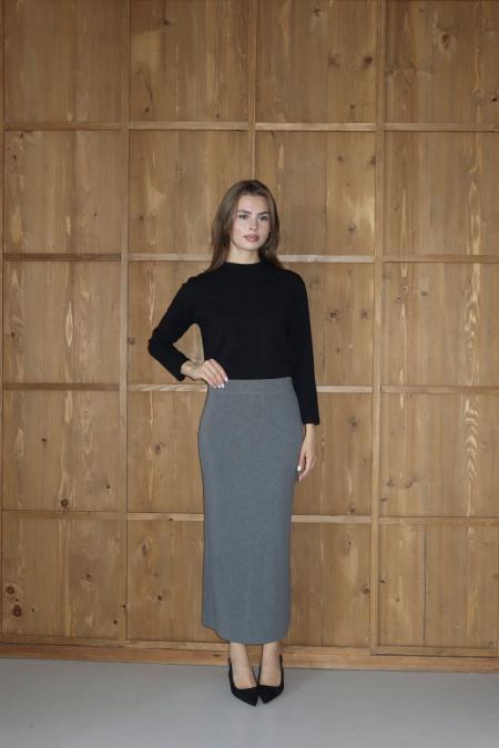 Triko Kalem Etek-Antrasit